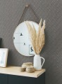 Tapeta naturalna greckie klucze York Wallcoverings BW3993 Grecian Geometric Black & White