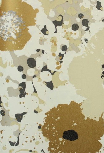 Tapeta abstrakcyjne kwiaty York Wallcoverings CE4011 Spontantaneity Black & White