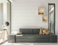 Tapeta geometryczna York Wallcoverings SW7457 Point Of View Black & White