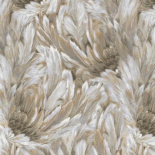 Tapeta pióra Roberto Cavalli RC21007 Home NO. 9 - 106 cm szer.