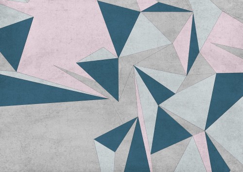 Fototapeta linie Tecnografica 68144-1B AREA PASTEL BLUE