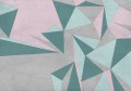 Fototapeta linie Tecnografica 68144-3B AREA PASTEL GREEN