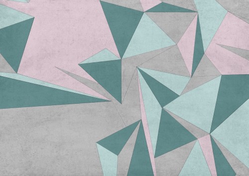 Fototapeta linie Tecnografica 68144-3B AREA PASTEL GREEN