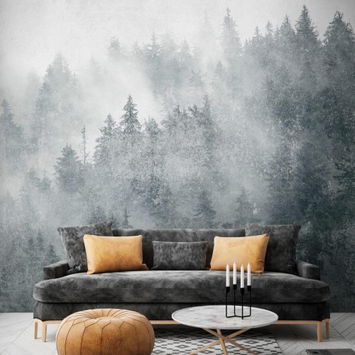 Fototapeta zamglony las Tecnografica 73179-1 YUKONIC GREEN
