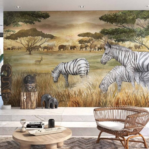 Fototapeta krajobraz Sawanny Tecnografica 77481-1 SAVANA