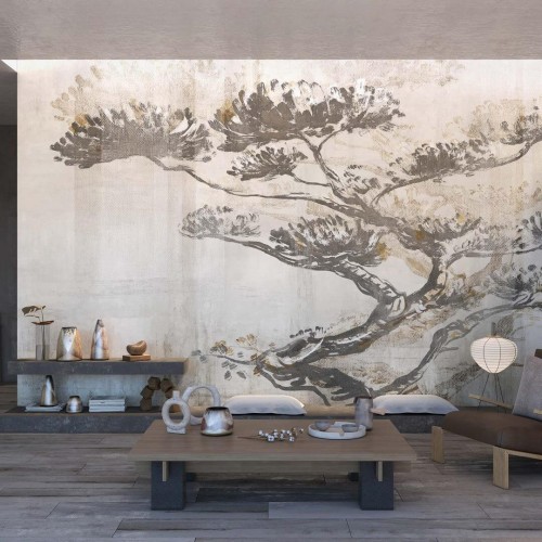 Fototapeta drzewo bonsai Tecnografica 78600-1A IGEN LINEN A