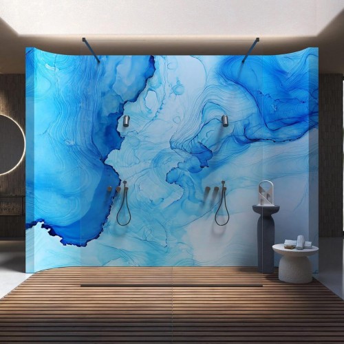 Fototapeta akwarela Tecnografica 81899-1 BLUEDOT SAPPHIRE