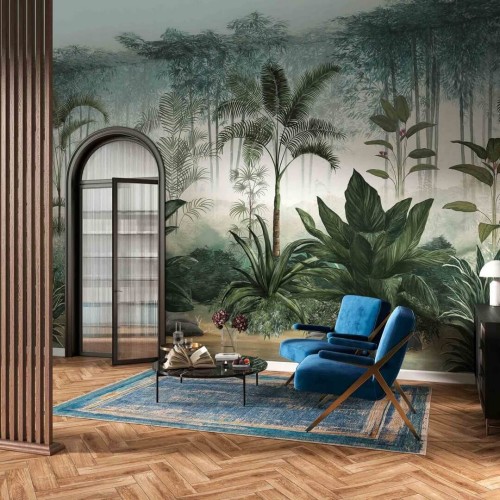 Fototapeta dżungla Tecnografica 81943-1 MORGAN EMERALD