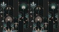 Fototapeta w stylu Art Deco Les Dominotiers DOM4011 Floreal Noir Volume 14