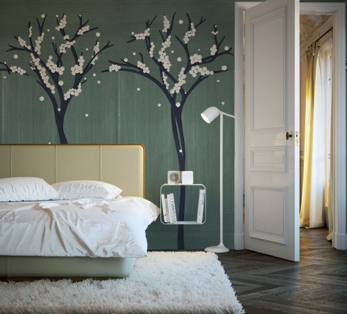 Fototapeta drzewa Les Dominotiers DOM4022 Pacaya Vert Volume 14