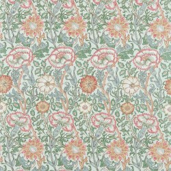 Tkanina z florystycznym wzorem Morris & Co. 222532 Pink & Rose Morris & Friends Fabric Volume I