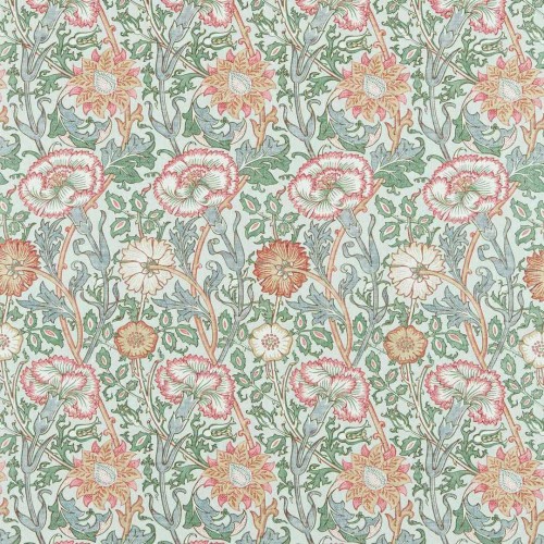 Tkanina z florystycznym wzorem Morris & Co. 222532 Pink & Rose Morris & Friends Fabric Volume I