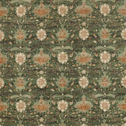Tkanina welurowa z roślinnym wzorem Morris & Co. 226391 Montreal Velvet Morris & Friends Fabric Volume I