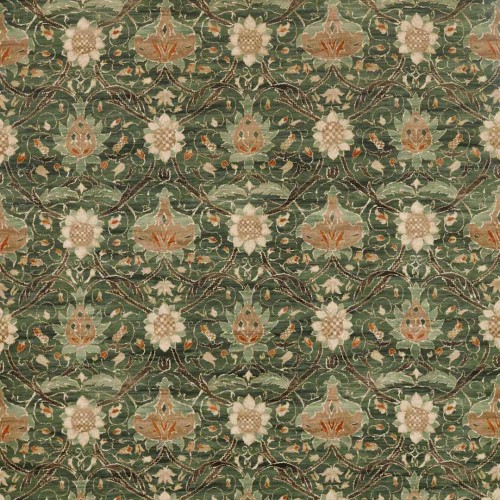 Tkanina welurowa z roślinnym wzorem Morris & Co. 226391 Montreal Velvet Morris & Friends Fabric Volume I