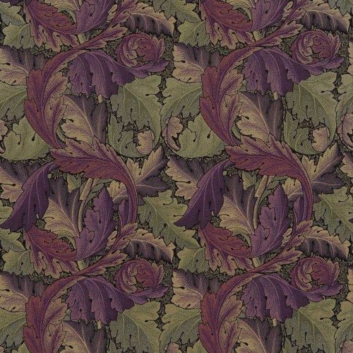 Tkanina obiciowa w liście akantu Morris & Co. 230271 Acanthus Tapestry Morris & Friends Fabric Volume I