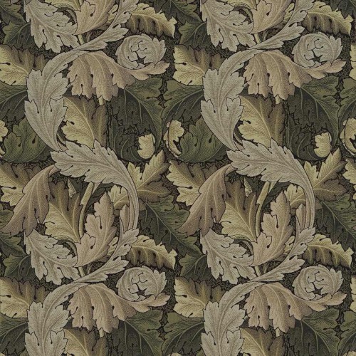 Tkanina obiciowa w liście akantu Morris & Co. 230273 Acanthus Tapestry Morris & Friends Fabric Volume I