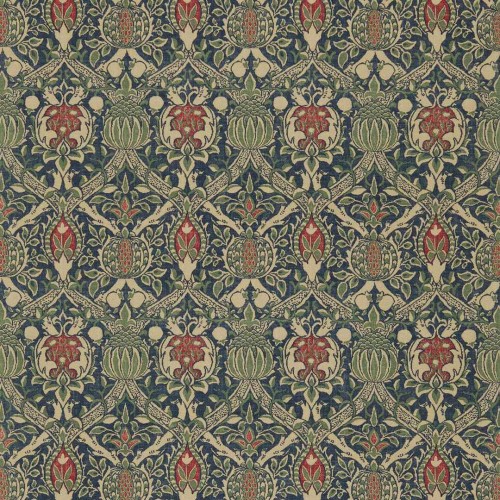 Tkanina obiciowa lniana Morris & Co. DMCOGR201 Granada Morris & Friends Fabric Volume I