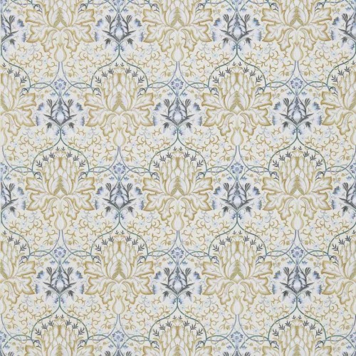 Tkanina haftowana Morris & Co. 234544 Artichoke Embroidery Morris & Friends Fabric Volume I