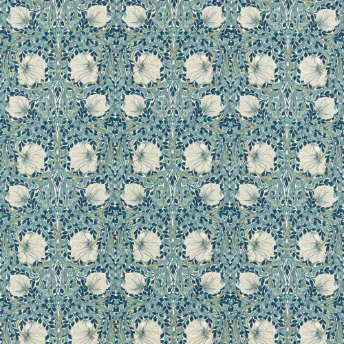 Tkanina bawełniana w kwiaty i liście Morris & Co. 227232 Pimpernel Morris & Friends Fabric Volume I
