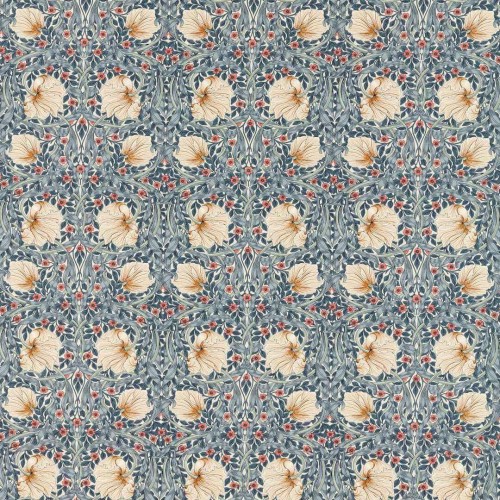 Tkanina bawełniana w kwiaty i liście Morris & Co. 227233 Pimpernel Morris & Friends Fabric Volume I