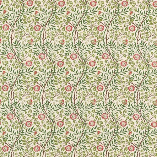 Tkanina bawełniana w pnącza róż Morris & Co. 227240 Sweet Briar Morris & Friends Fabric Volume I