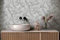 Tapeta imitująca marmur Holden 36291 Levanto Marble Arabesque