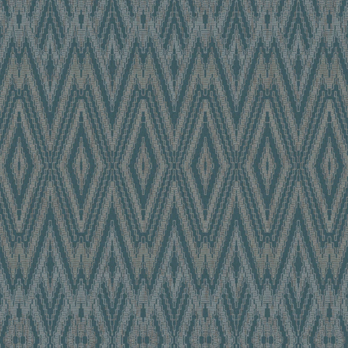 Tapeta geometryczna w etnicznym stylu York Wallcoverings EV3915 Diamond Marquise Casual Elegance