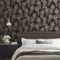 Tapeta pawie pióra York Wallcoverings EV3942 Regal Peacock Casual Elegance