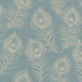 Tapeta pawie pióra York Wallcoverings EV3943 Regal Peacock Casual Elegance