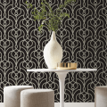 Tapeta kratownica York Wallcoverings EV3945 Divine Trellis Casual Elegance