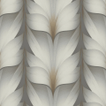 Tapeta eleganckie płatki lotosu York Wallcoverings EV3953 Lotus Light Stripe Casual Elegance