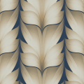 Tapeta eleganckie płatki lotosu York Wallcoverings EV3956 Lotus Light Stripe Casual Elegance