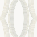 Tapeta geometryczna wzór ogee York Wallcoverings EV3981 Progression Ogee Casual Elegance