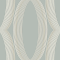 Tapeta geometryczna wzór ogee York Wallcoverings EV3985 Progression Ogee Casual Elegance