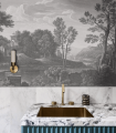 Mural krajobraz starożytnej oazy Wallcolors Ancient Riverside Grove 9004 Cozy Landscapes