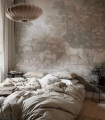 Mural krajobraz fauny i flory Wallcolors Fauna Fresco Beige 9016 Cozy Landscapes