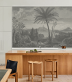 Mural pejzaż tropikalnego wulkanu Wallcolors Tropical Volcano Vista 9007 Cozy Landscapes