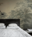 Mural krajobraz lasu Wallcolors Watercolor Grove 9022 Cozy Landscapes