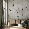Fototapeta nowoczesna linie Wall Art Seam