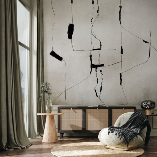 Fototapeta nowoczesna linie Wall Art Seam