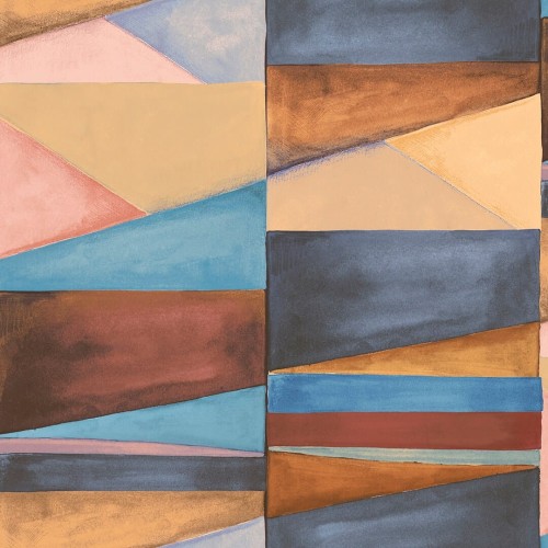 Tapeta geometryczna Decoprint SO27030 Color Blocks Soleado