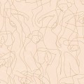 Tapeta artystyczne linie modelki Decoprint SO27042 Model Lines Soleado