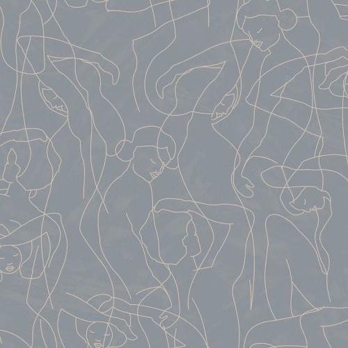 Tapeta artystyczne linie modelki Decoprint SO27046 Model Lines Soleado