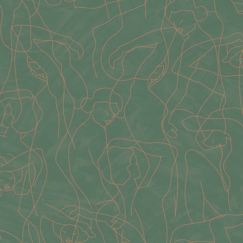 Tapeta artystyczne linie modelki Decoprint SO27047 Model Lines Soleado