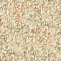 Tapeta akwarelowe napisy Decoprint SO27072 Script Soleado