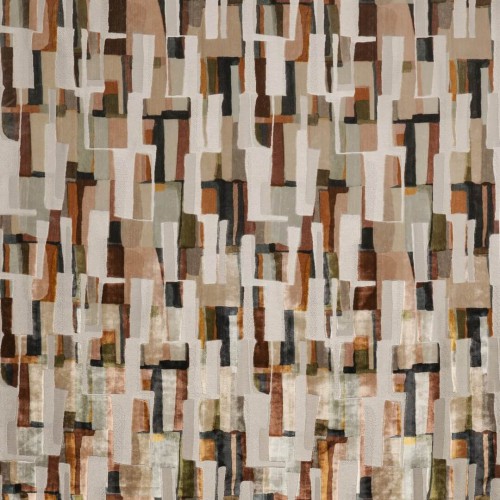 Tkanina elegancka z geometrycznym wzorem Black Edition 9136/03 Quadrata Tsauri