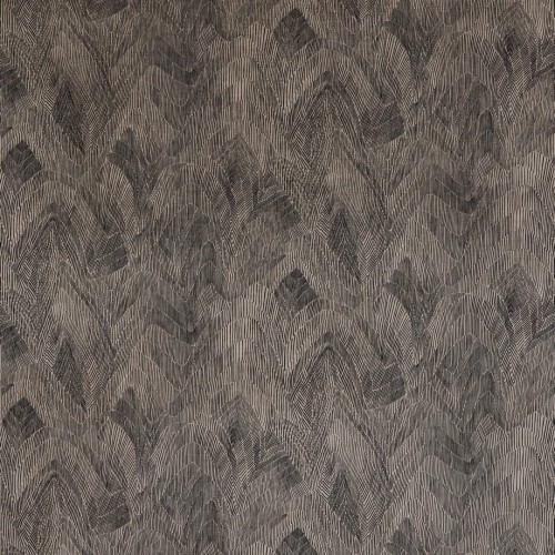 Tkanina aksamit z delikatnym nadrukiem Black Edition 9160/02 Onuma Tsauri