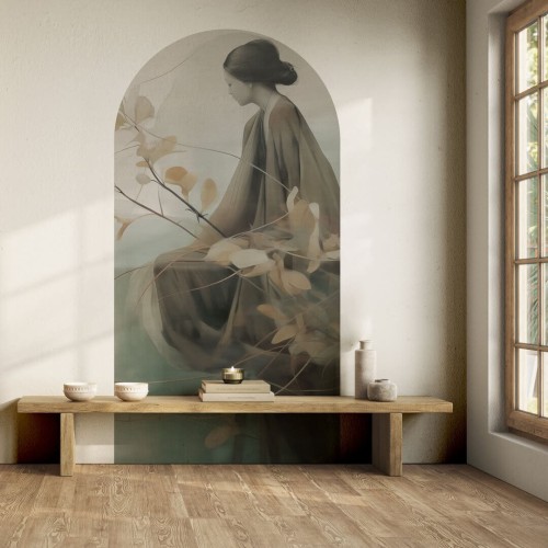 Mural łuk w japońskim stylu Wall Art Akogare Łuk