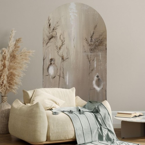 Mural łuk artystyczny z ptakami Wall Art Aves Łuk