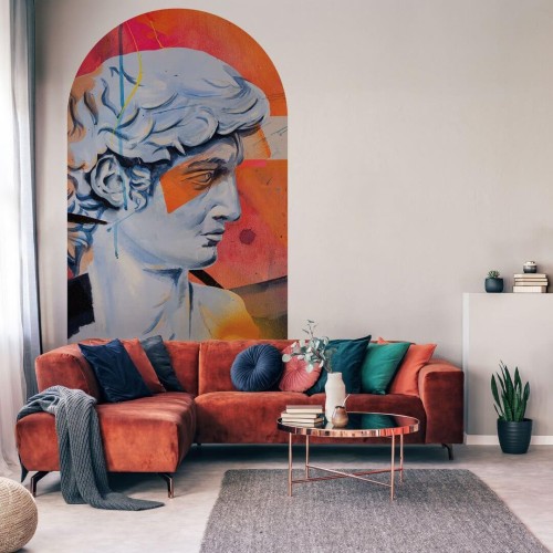 Mural łuk rzeźba i abstrakcja Wall Art Buenos Łuk